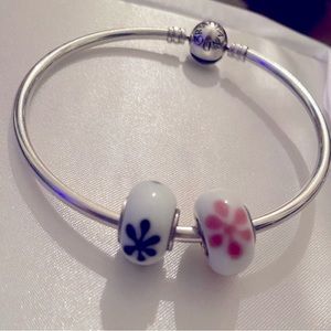 Glass Bracelet Charms